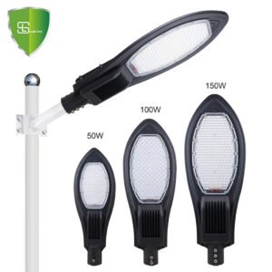 Long Lifespan Lightning Protection Rainproof Die Casting Aluminum IP65 50W 100W 150W 200W 250W LED Road Lamp