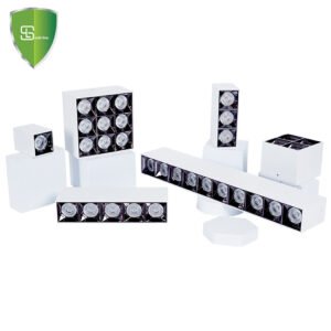 Source Factory 3W 4W 12W 14W 20W 30W Surface Mounted Aluminum Linear LED Downlight With Driver