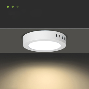 Recommended Goods Hotel Shopping Mall 6W 12W 18W 24W Round LED Panel Lights With Driver