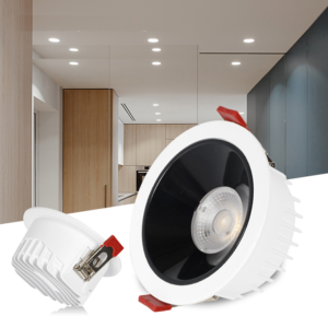 New Model Anti Glare Hotel Home Ceiling Recessed 7W 10W 15W 20W 30W 40W SMD Round LED Downlight